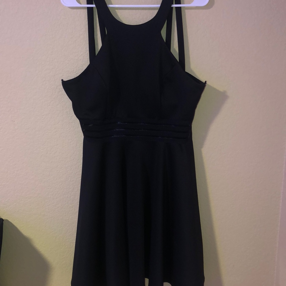 black dress